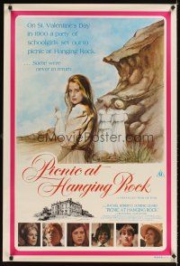 2f002 PICNIC AT HANGING ROCK Aust 1sh '75 Peter Weir classic about vanishing schoolgirls!