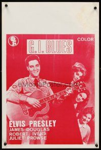 2f248 G.I. BLUES Belgian R70s swing out and sound off with Elvis Presley & sexy Juliet Prowse!