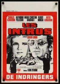 2f257 INTRUDERS Belgian '72 Sergio Gobbi's Les Intrus, Charles Aznavour!