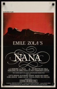 2f276 NANA Belgian '83 Emile Zola, Katya Berger, Jean-Pierre Aumont, French sex!