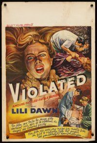 2f305 VIOLATED Belgian '53 first William Mishkin, Lili Dawn, Wim Holland, sex killer!