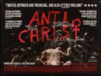 2f662 ANTICHRIST DS British quad '09 Lars von Trier, Willem Dafoe, Charlotte Gainsbourg