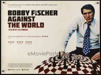 2f672 BOBBY FISCHER AGAINST THE WORLD British quad '11 legendary chess player!