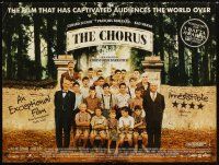 2f680 CHORUS British quad '04 Christophe Barratier's Les Choristes, great cast portrait!