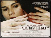 2f725 LADY CHATTERLEY advance British quad '06 pretty Marina Hands in title role!