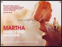 2f731 MARTHA MARCY MAY MARLENE DS British quad '11 pretty Elizabeth Olsen in the title role!