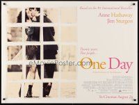 2f741 ONE DAY advance DS British quad '11 Anne Hathaway, Jim Sturgess, romantic image!