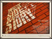 2f793 WEST SIDE STORY British quad R11 Academy Award winning classic musical, different art!