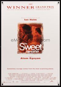 2f020 SWEET HEREAFTER Canadian 1sh '97 directed by Atom Egoyan, Ian Holm, Mary Chaykin!
