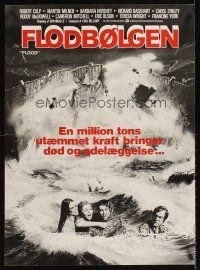 2f582 FLOOD Danish '78 Earl Bellamy directed, Robert Culp, Martin Milner!