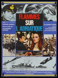 2f514 FLAMES OVER THE ADRIATIC French 23x32 '68 Gerard Barray, Flammes sur l'Adriatique!