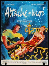 2f550 TIE ME UP! TIE ME DOWN! French 15x21 '90 Pedro Almodovar's Atame!, cool different art!