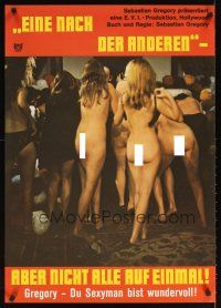2f327 COME ONE COME ALL German '70 so adult it smarts, image of many naked women!