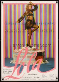 2f353 LOLA German '81 directed by Rainer Werner Fassbinder, sexy Barbara Sukowa in lingerie!