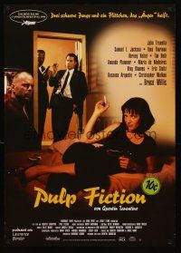 2f363 PULP FICTION German '94 Quentin Tarantino, Uma Thurman, Bruce Willis, Samuel L. Jackson!