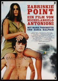 2f382 ZABRISKIE POINT German R09 Michelangelo Antonioni's bizarre movie about teen sex!