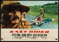 2f160 EASY RIDER Italian photobusta R70s Peter Fonda, great image of director & star Dennis Hopper!