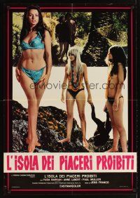 2f155 ROBINSON & HIS TEMPESTUOUS SLAVE Italian lrg pbusta '73 sexy Anne Libert & topless girls!
