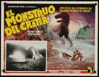 2f079 CRATER LAKE MONSTER Mexican LC '77 Wil art of dinosaur more frightening than your nightmares!