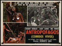 2f081 DOOMED TO DIE Mexican LC '80 Umberto Lenzi's Mangiati vivi, naked girls in peril!