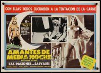 2f088 MOONLIGHTING MISTRESS Mexican LC '70 German sexploitation, sexy near-naked girls!