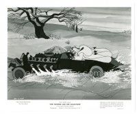 2g614 ONE HUNDRED & ONE DALMATIANS 8x10 still '61 Disney classic cartoon, Cruella De Vil in car!