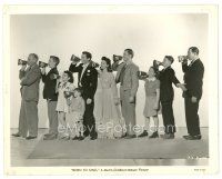 2g148 BORN TO SING 8x10 still '42 posed portrait of Leo Gorcey & top cast spelling out the title!