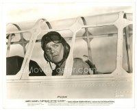 2g168 CAPTAINS OF THE CLOUDS 8x10 still '42 c/u of World War II pilot James Cagney in his plane!
