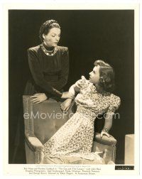 2g174 CAT & THE CANARY deluxe 8x10 still '39 Gale Sondergaard grabs sexy Paulette Goddard's arm!