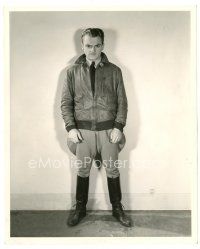 2g176 CEILING ZERO 8x10 still '36 full-length James Cagney in aviator jacket by Clifton Kling!