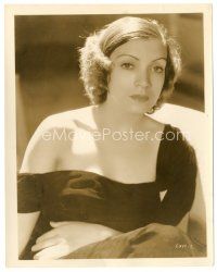 2g196 CONCHITA MONTENEGRO 8x10 still '30s waist-high seated portrait of the sexy Spanish actress!