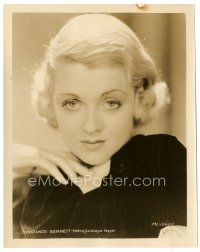 2g199 CONSTANCE BENNETT 8x10 still '31 wonderful head & shoulders portrait from The Easiest Way!