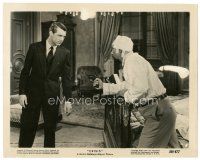 2g211 CRISIS 8x10 still '50 Jose Ferrer with bandaged head points gun at Cary Grant!