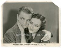 2g214 CROWD ROARS 8x10 still '32 romantic close up of James Cagney & Ann Dvorak, Howard Hawks