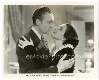 2g268 DR. MONICA 8x10 still '34 romantic close up of Kay Francis about to kiss Warren William!