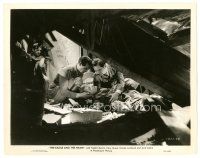 2g278 EAGLE & THE HAWK 8x10 still '33 Cary Grant & Fredric March help wounded comrade!
