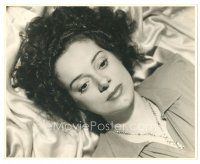 2g290 ELSA LANCHESTER deluxe 8x10 still '30s wonderful head & shoulders c/u laying down by Burg!