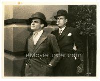 2g316 FOOTLIGHT PARADE 8x10 still '33 c/u of James Cagney & Gordon Westcott looking in disbelief!