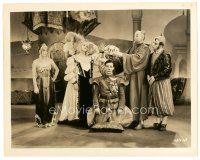 2g325 FREE & EASY 8x10 still '30 wacky image of Buster Keaton being crowned King!