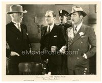 2g329 FRONT PAGE 8x10 still '31 Adolphe Menjou handcuffed to Pat O'Brien, Lewis Milestone!