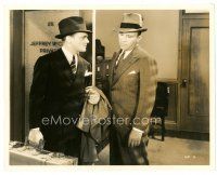 2g356 G-MEN 8x10 still '35 Robert Armstrong looks at James Cagney's suitcase!
