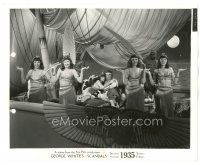 2g338 GEORGE WHITE'S 1935 SCANDALS 8x10 key book still '35 Cliff Edwards on Egyptian ship!