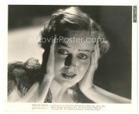 2g350 GIRL IN 419 deluxe 8x10 still '33 close up of terrified Gloria Stuart, Dead on Arrival!