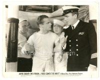 2g388 HERE COMES THE NAVY 8x10 still '34 James Cagney restrained from hitting Pat O'Brien!