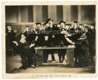 2g395 HORSE FEATHERS 8x10 still '32 Dean Groucho Marx leading room full of professors in song!