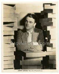 2g440 JAMES CAGNEY 8x10 still '37 standing & surrounded by cartons from Something to Sing About!