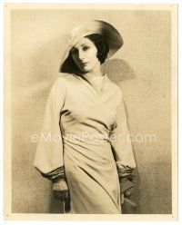 2g474 JUDITH ANDERSON deluxe 8x10 still '38 super young full-length in a stage play by Vandamm!