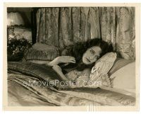 2g490 LADY OF THE NIGHT 8x10 still '25 close up of beautiful Norma Shearer with book in bed!