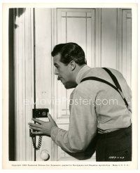 2g513 LOST WEEKEND 8x10 still '45 close-up of alcoholic Ray Milland who's afraid to open the door!