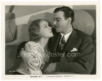 2g529 MADAME SPY 8x10 still '34 pretty Russian spy Fay Wray in romantic pose with Nils Asther